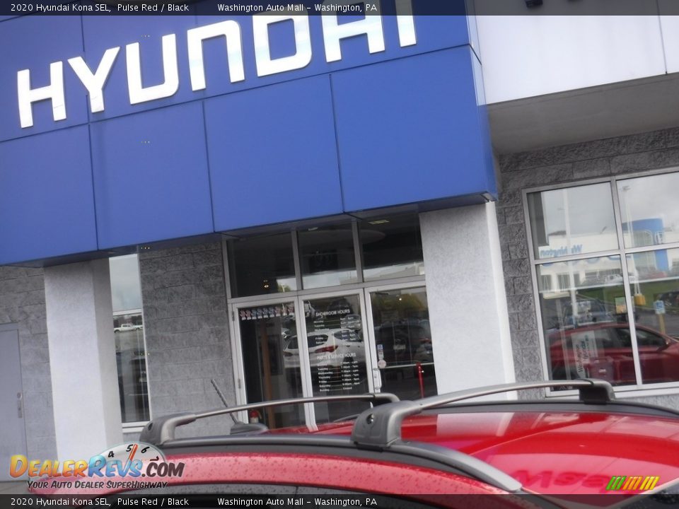 2020 Hyundai Kona SEL Pulse Red / Black Photo #3