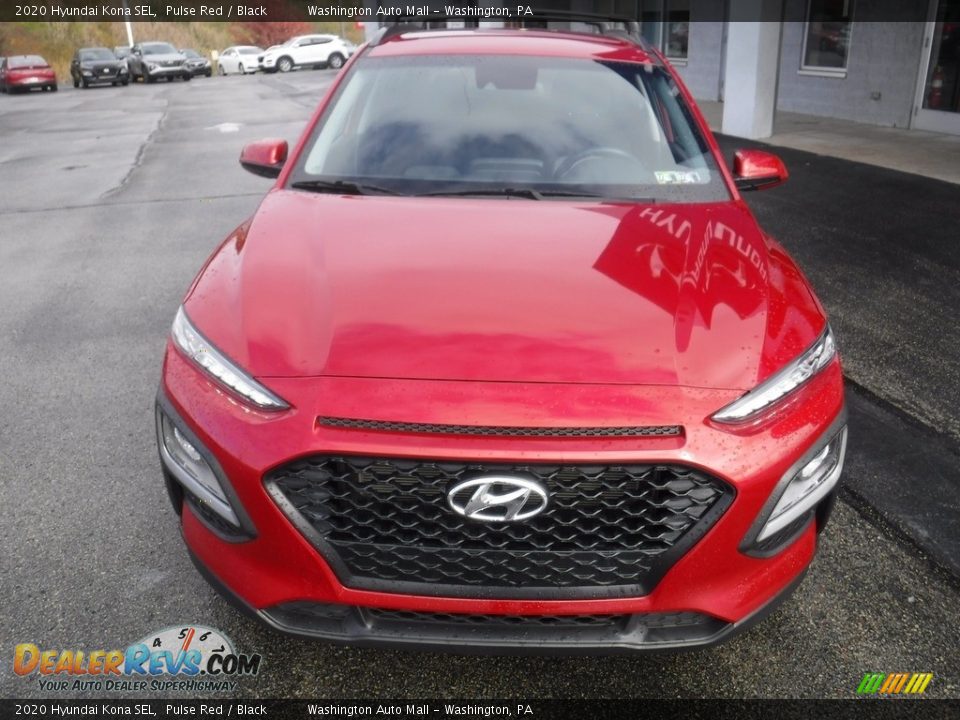 2020 Hyundai Kona SEL Pulse Red / Black Photo #5