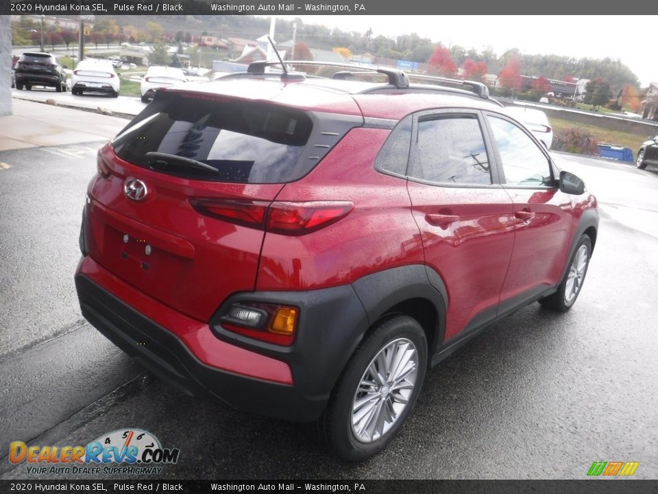2020 Hyundai Kona SEL Pulse Red / Black Photo #10