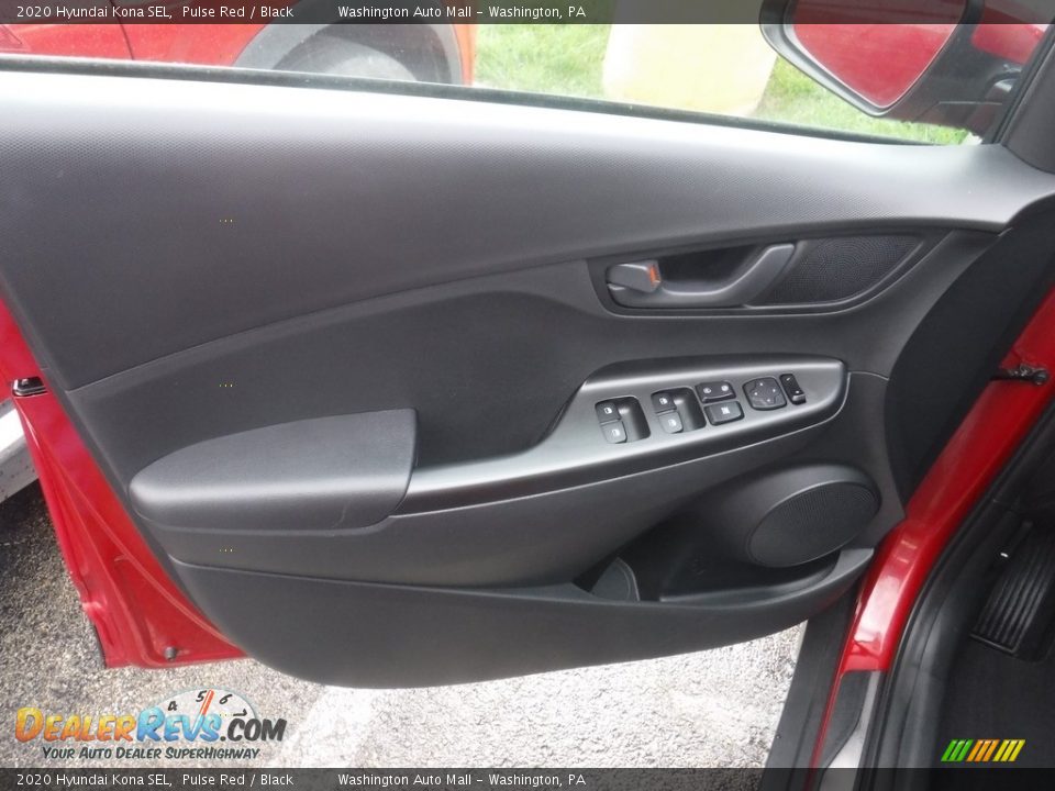 2020 Hyundai Kona SEL Pulse Red / Black Photo #12