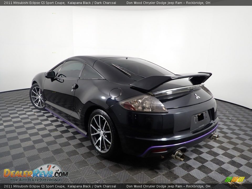 2011 Mitsubishi Eclipse GS Sport Coupe Kalapana Black / Dark Charcoal Photo #6