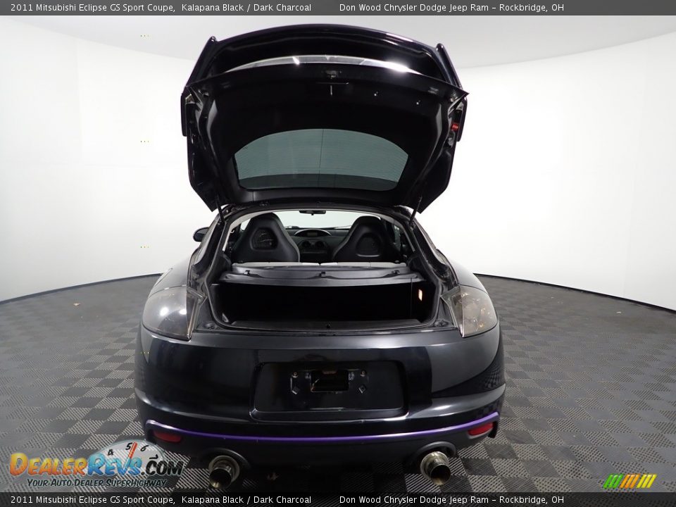 2011 Mitsubishi Eclipse GS Sport Coupe Kalapana Black / Dark Charcoal Photo #8