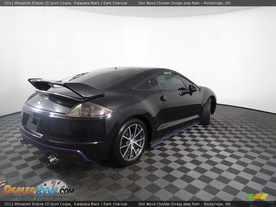 2011 Mitsubishi Eclipse GS Sport Coupe Kalapana Black / Dark Charcoal Photo #10