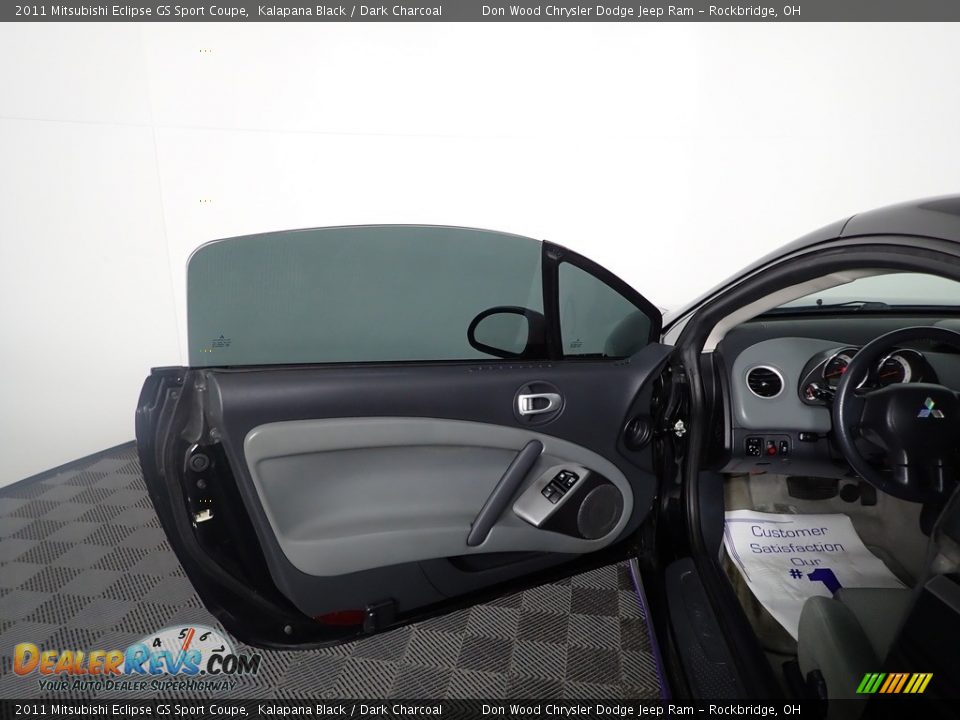 2011 Mitsubishi Eclipse GS Sport Coupe Kalapana Black / Dark Charcoal Photo #11