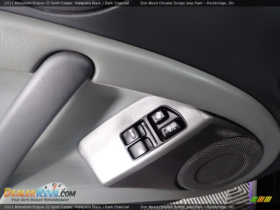 2011 Mitsubishi Eclipse GS Sport Coupe Kalapana Black / Dark Charcoal Photo #12