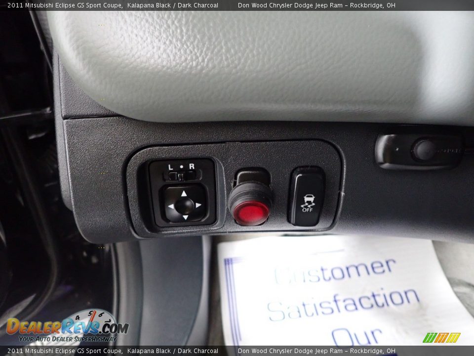 2011 Mitsubishi Eclipse GS Sport Coupe Kalapana Black / Dark Charcoal Photo #15