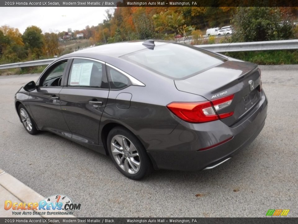 2019 Honda Accord LX Sedan Modern Steel Metallic / Black Photo #7