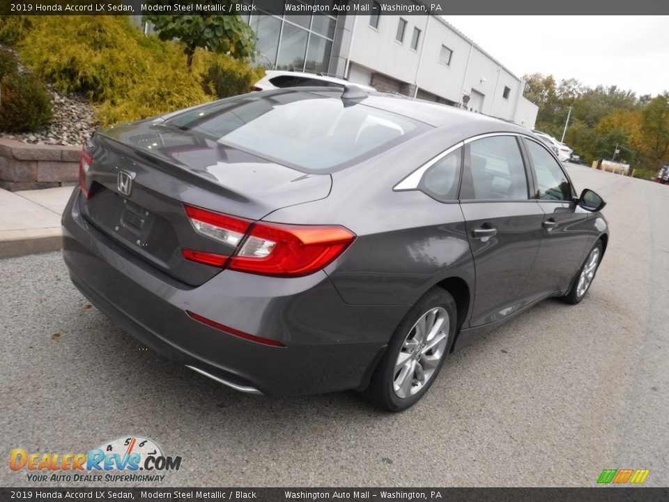 2019 Honda Accord LX Sedan Modern Steel Metallic / Black Photo #9