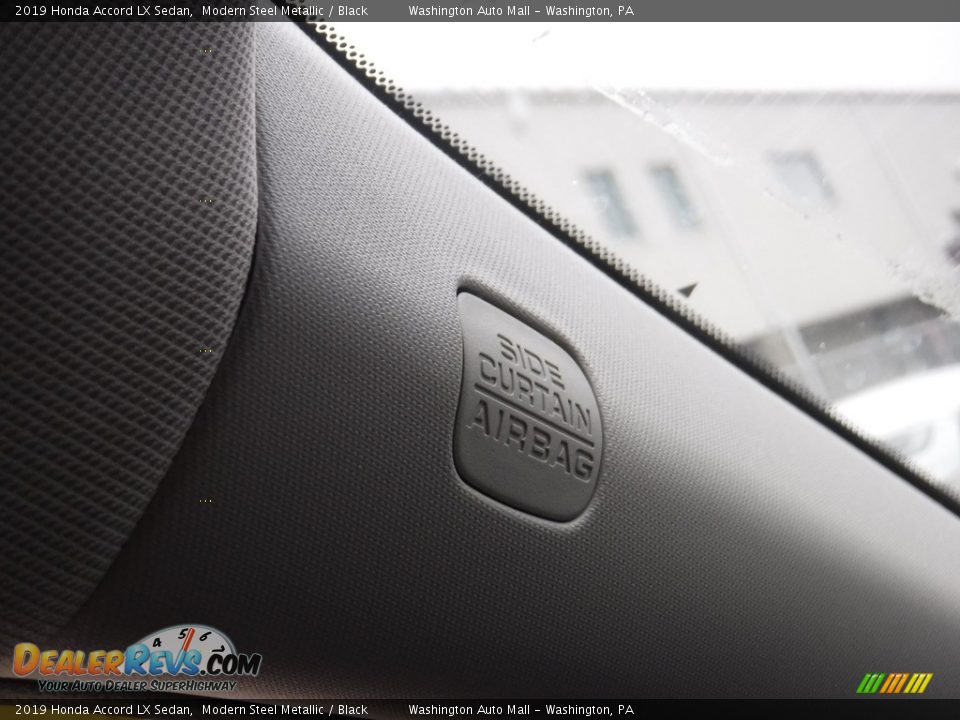 2019 Honda Accord LX Sedan Modern Steel Metallic / Black Photo #21