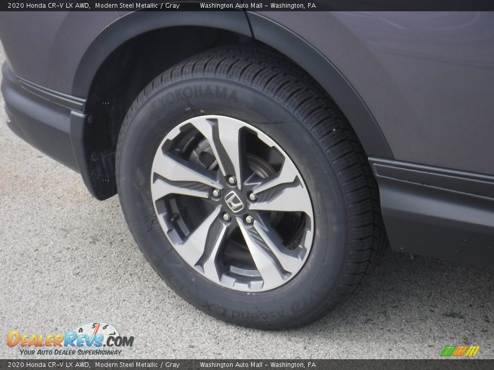 2020 Honda CR-V LX AWD Modern Steel Metallic / Gray Photo #3