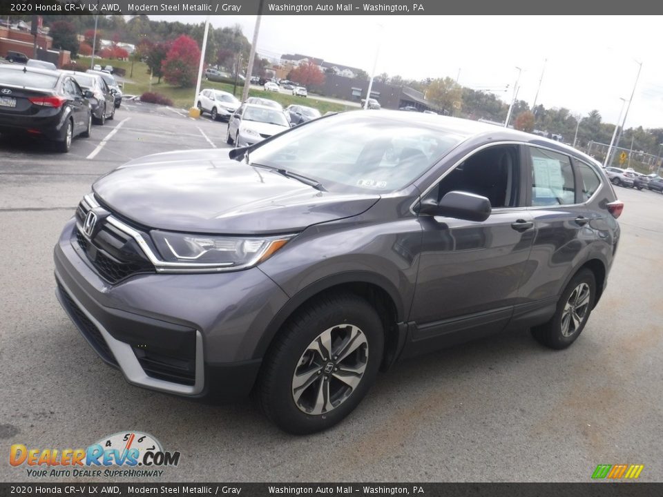 2020 Honda CR-V LX AWD Modern Steel Metallic / Gray Photo #5