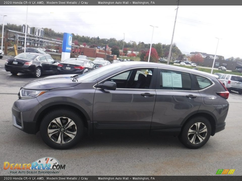 2020 Honda CR-V LX AWD Modern Steel Metallic / Gray Photo #6