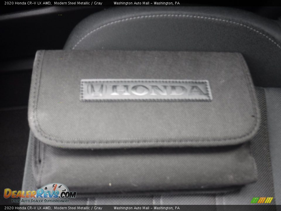 2020 Honda CR-V LX AWD Modern Steel Metallic / Gray Photo #28