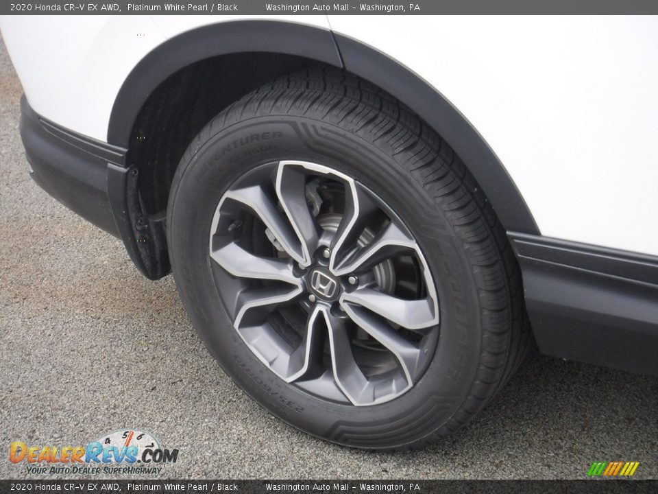 2020 Honda CR-V EX AWD Platinum White Pearl / Black Photo #3