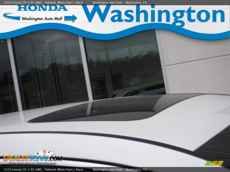 2020 Honda CR-V EX AWD Platinum White Pearl / Black Photo #4