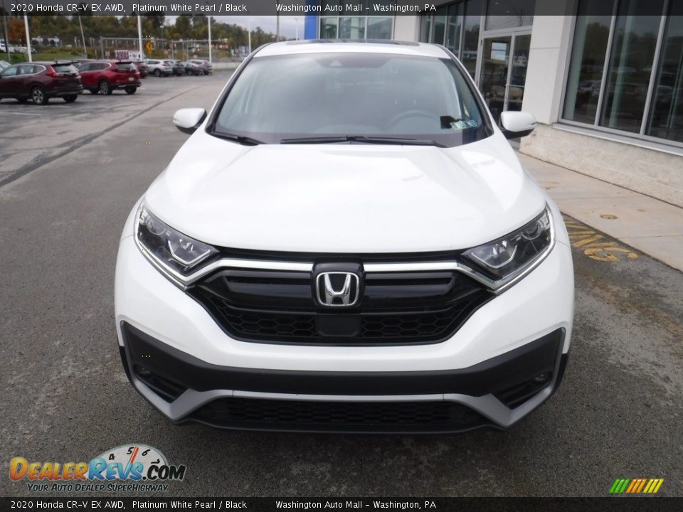2020 Honda CR-V EX AWD Platinum White Pearl / Black Photo #5