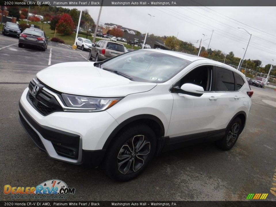2020 Honda CR-V EX AWD Platinum White Pearl / Black Photo #6