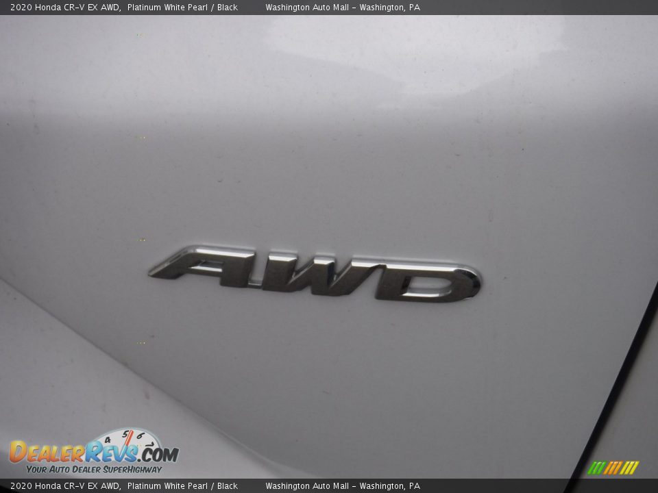 2020 Honda CR-V EX AWD Platinum White Pearl / Black Photo #9