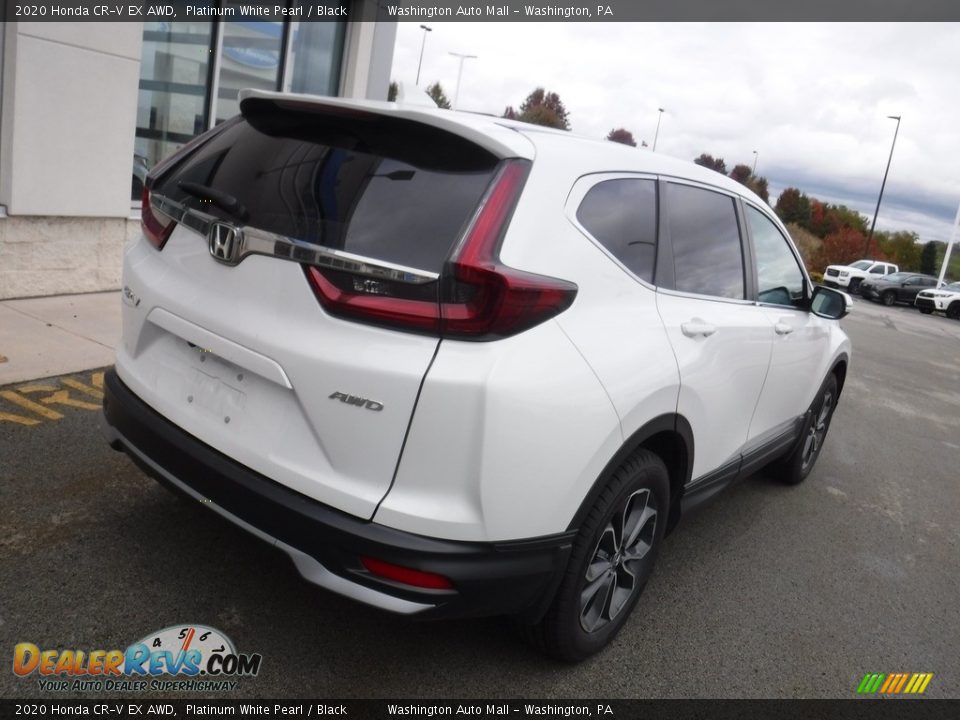 2020 Honda CR-V EX AWD Platinum White Pearl / Black Photo #10
