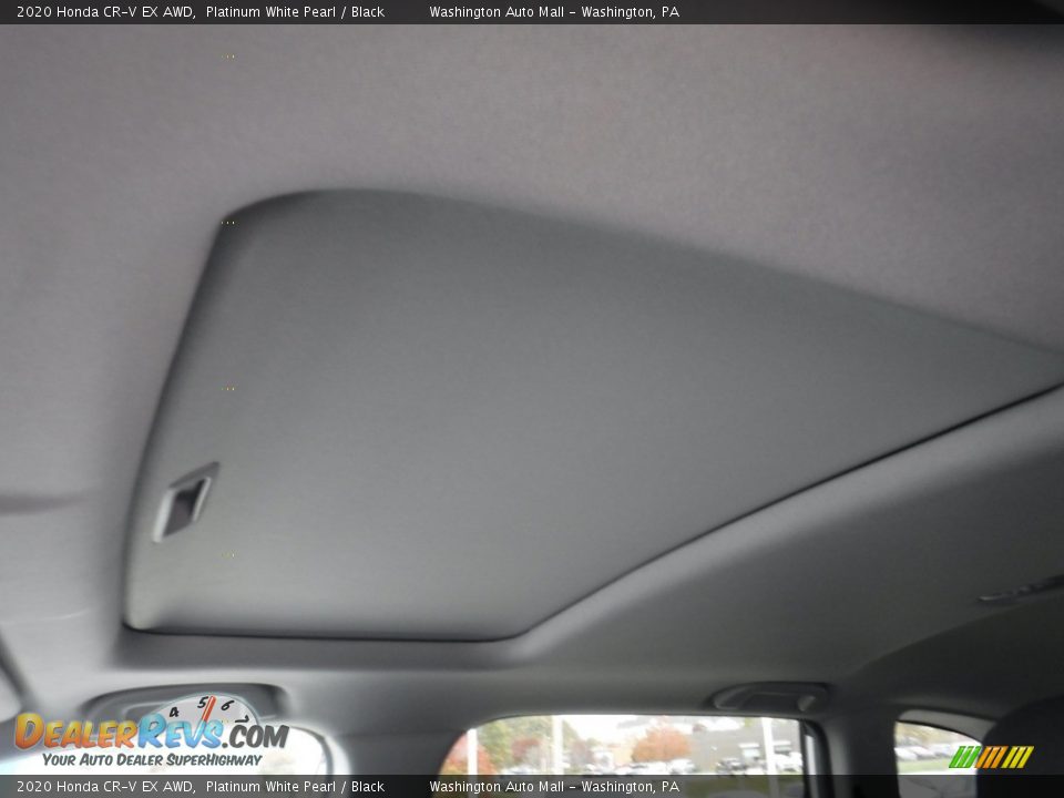 2020 Honda CR-V EX AWD Platinum White Pearl / Black Photo #11