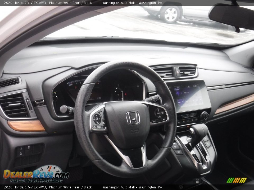 2020 Honda CR-V EX AWD Platinum White Pearl / Black Photo #12