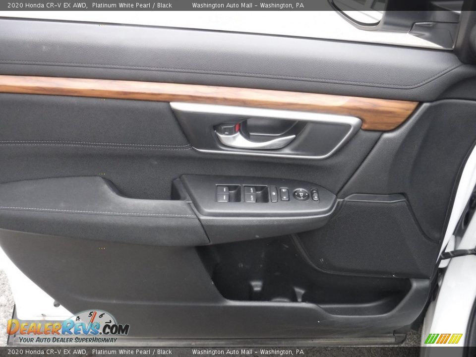 2020 Honda CR-V EX AWD Platinum White Pearl / Black Photo #14