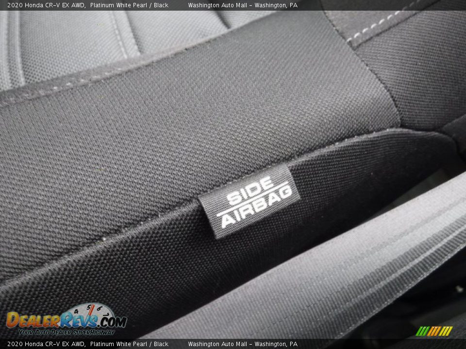 2020 Honda CR-V EX AWD Platinum White Pearl / Black Photo #17
