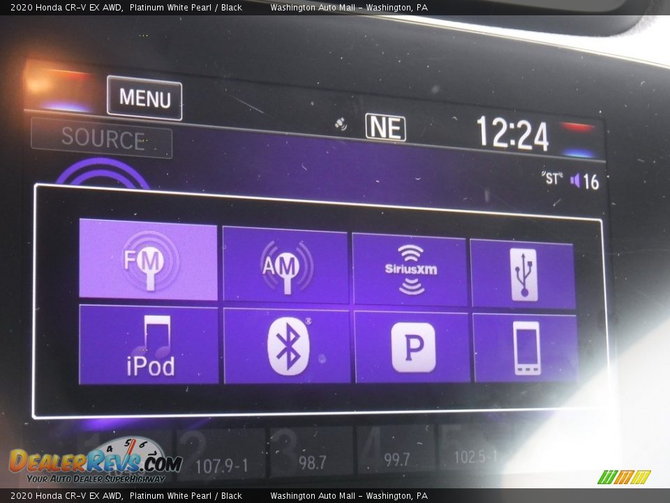 2020 Honda CR-V EX AWD Platinum White Pearl / Black Photo #18