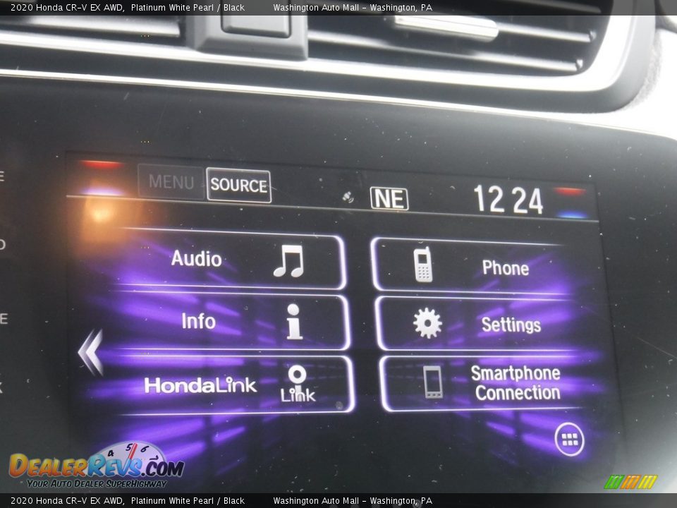 2020 Honda CR-V EX AWD Platinum White Pearl / Black Photo #19