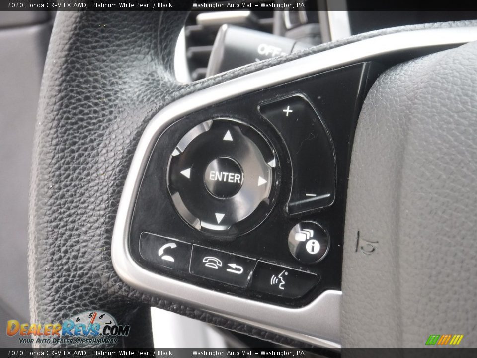 2020 Honda CR-V EX AWD Platinum White Pearl / Black Photo #24