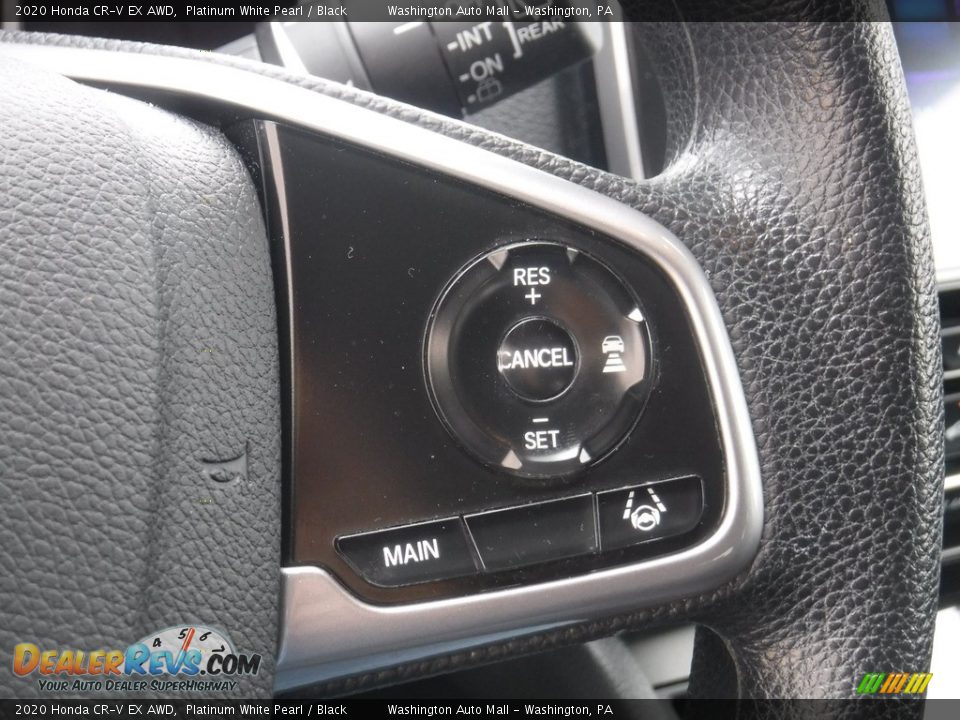 2020 Honda CR-V EX AWD Platinum White Pearl / Black Photo #25