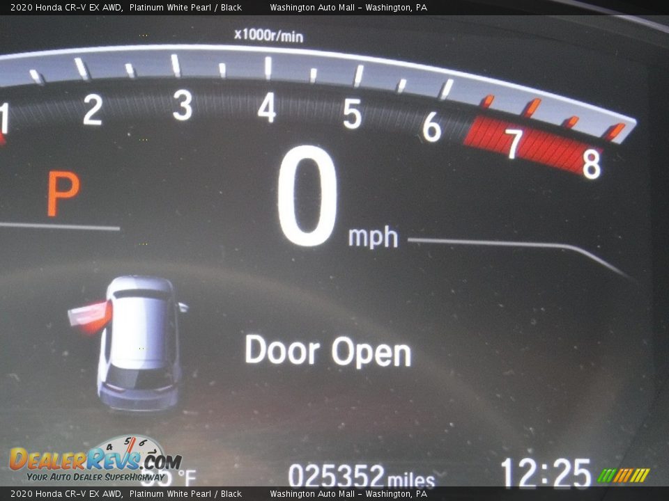 2020 Honda CR-V EX AWD Platinum White Pearl / Black Photo #35