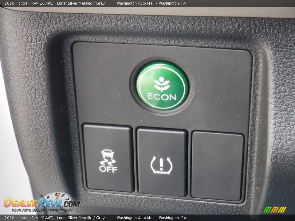 2020 Honda HR-V LX AWD Lunar Silver Metallic / Gray Photo #14