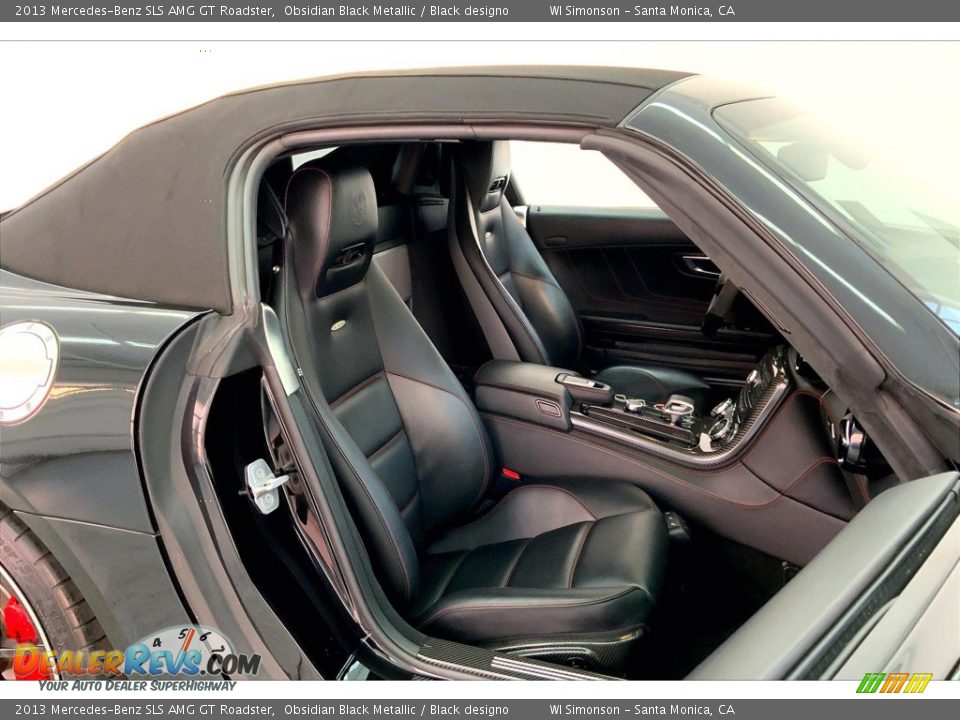 Front Seat of 2013 Mercedes-Benz SLS AMG GT Roadster Photo #6