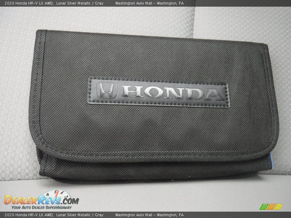 2020 Honda HR-V LX AWD Lunar Silver Metallic / Gray Photo #27