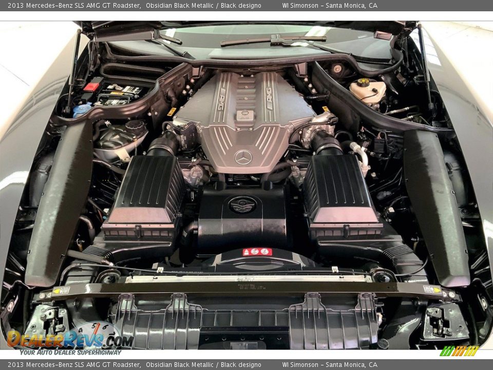 2013 Mercedes-Benz SLS AMG GT Roadster 6.3 Liter AMG DOHC 32-Valve VVT V8 Engine Photo #9