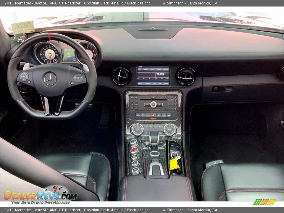 Dashboard of 2013 Mercedes-Benz SLS AMG GT Roadster Photo #15