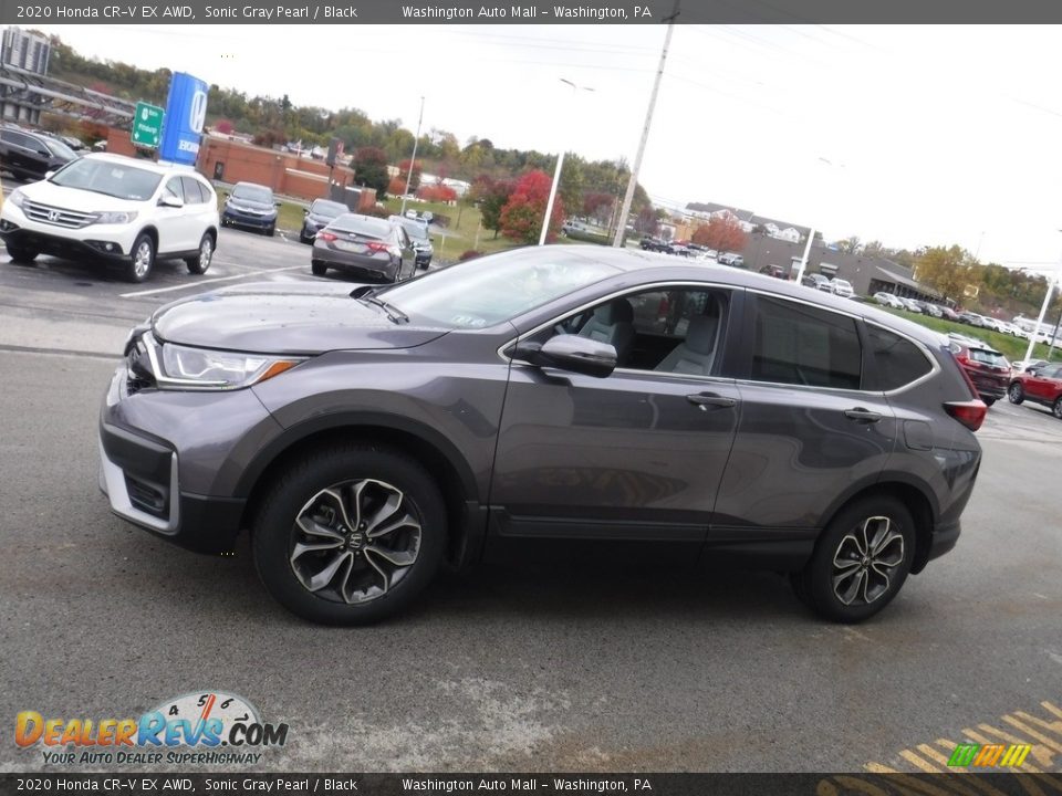 2020 Honda CR-V EX AWD Sonic Gray Pearl / Black Photo #7