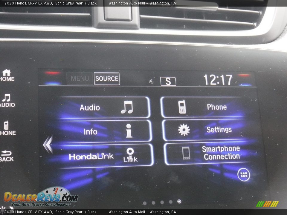 2020 Honda CR-V EX AWD Sonic Gray Pearl / Black Photo #22