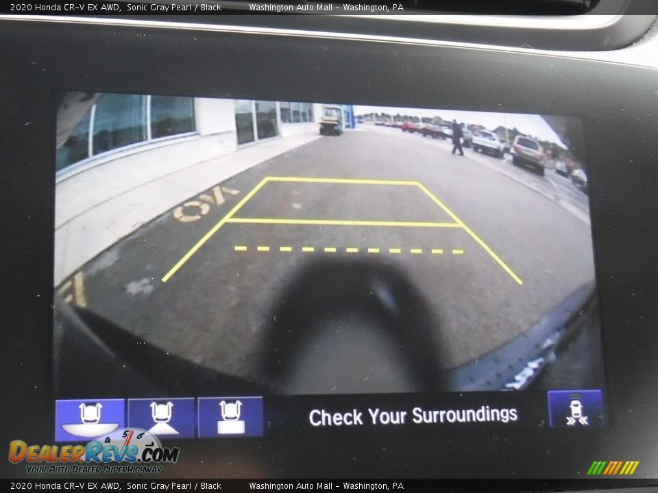 2020 Honda CR-V EX AWD Sonic Gray Pearl / Black Photo #23