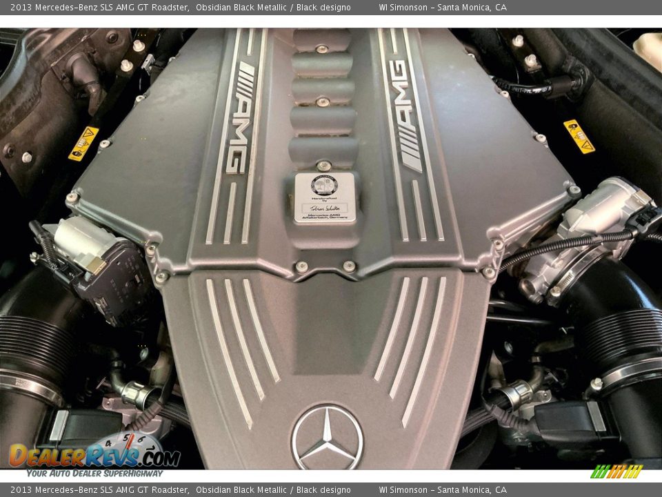 2013 Mercedes-Benz SLS AMG GT Roadster 6.3 Liter AMG DOHC 32-Valve VVT V8 Engine Photo #31