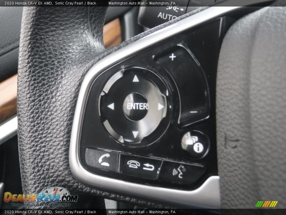 2020 Honda CR-V EX AWD Sonic Gray Pearl / Black Photo #27
