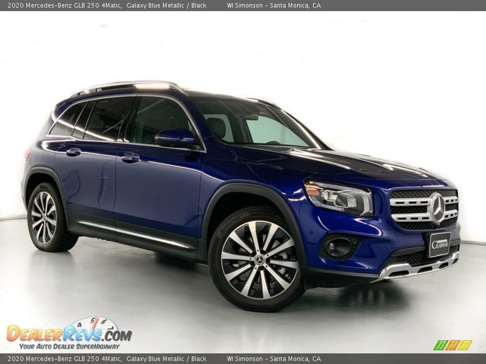 2020 Mercedes-Benz GLB 250 4Matic Galaxy Blue Metallic / Black Photo #2