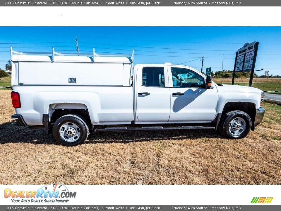 2016 Chevrolet Silverado 2500HD WT Double Cab 4x4 Summit White / Dark Ash/Jet Black Photo #3