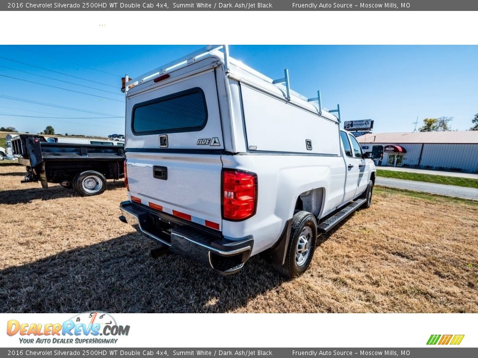 2016 Chevrolet Silverado 2500HD WT Double Cab 4x4 Summit White / Dark Ash/Jet Black Photo #4