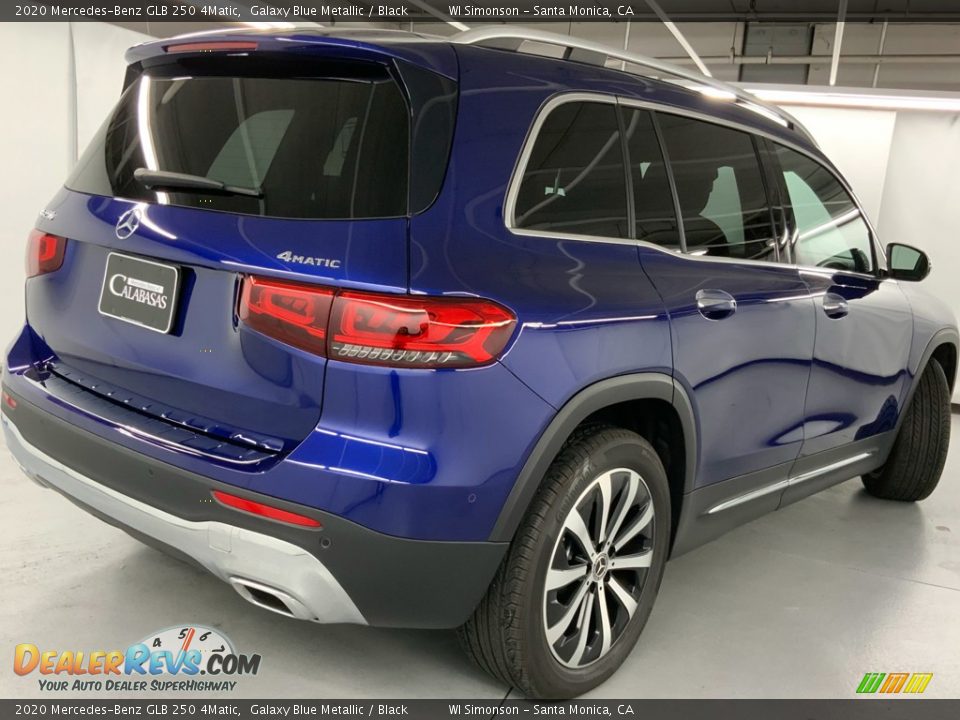 2020 Mercedes-Benz GLB 250 4Matic Galaxy Blue Metallic / Black Photo #5