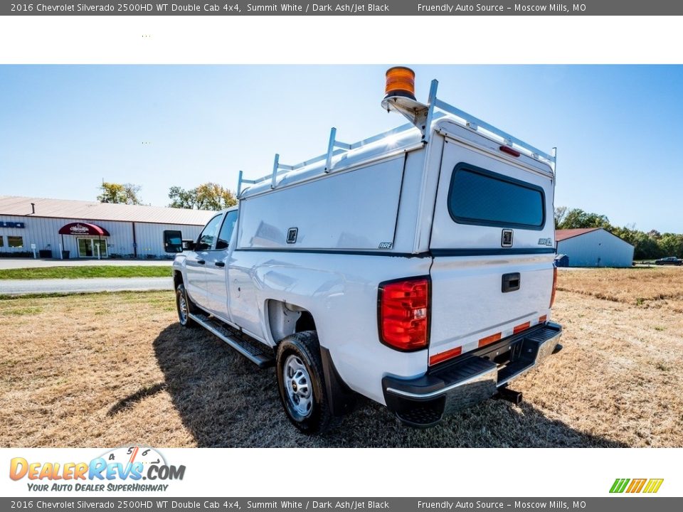 2016 Chevrolet Silverado 2500HD WT Double Cab 4x4 Summit White / Dark Ash/Jet Black Photo #6