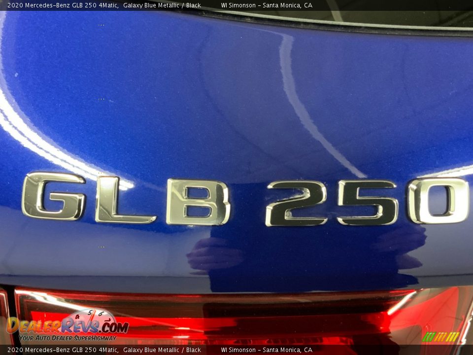 2020 Mercedes-Benz GLB 250 4Matic Galaxy Blue Metallic / Black Photo #11