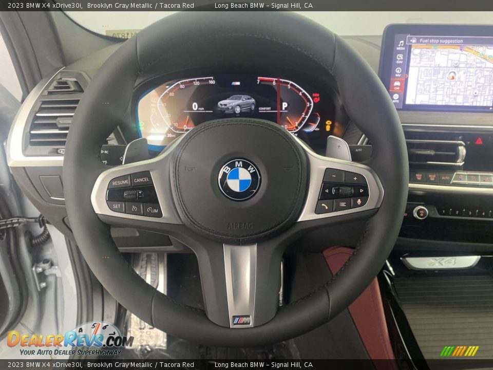 2023 BMW X4 xDrive30i Steering Wheel Photo #14