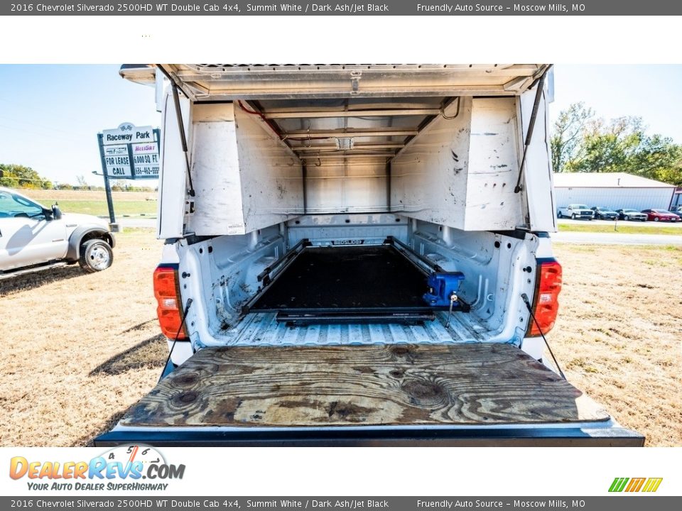 2016 Chevrolet Silverado 2500HD WT Double Cab 4x4 Summit White / Dark Ash/Jet Black Photo #20